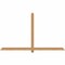 Ekena Millwork Eugene Smooth Timber Gable Bracket, Western Red Cedar, 84"W x 49"H x 1 1/2"D x 3 1/2"F, 14/12 Pitch GBW084X49X0204EUG00SWR - alternate 1